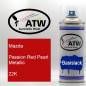Preview: Mazda, Passion Red Pearl Metallic, 22K: 400ml Sprühdose, von ATW Autoteile West.